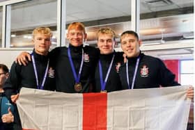 Beacon Lifesaving club swimmers helped take England to silver place in the Lifesaving Championships