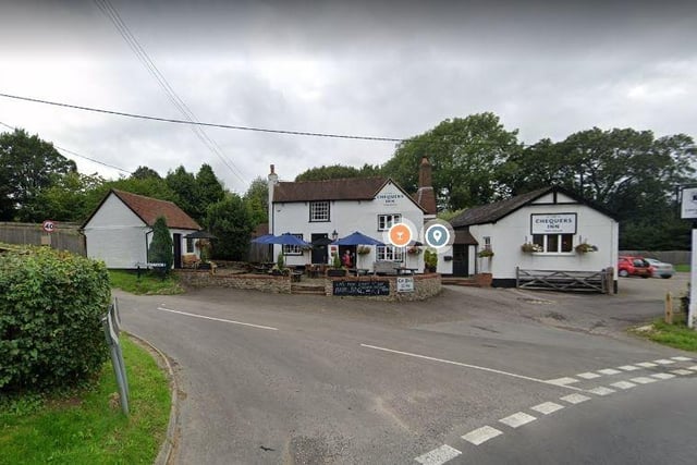 The Chequers Inn in Rowhook Road, Horsham, is rated four and a half out of five from 568 Tripadvisor reviews. One person said: 'Lovely country pub, fantastic food'