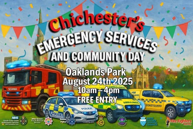 Don’t miss Chichester’s Emergency Services and Community Day