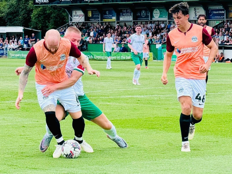 Rocks v Pompey pre-season friendly, July 2024
