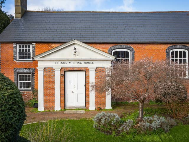 Quakers re-open historic meeting house in the heart of Lewes. Image: Renny Whitehead