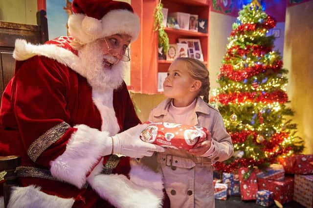 Santa's Cottage at Drusillas this Christmas
