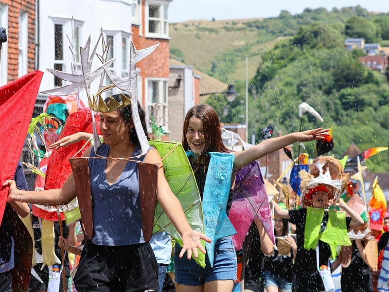 The Patina Moving On Parade took place in Lewes on Friday, July 4. Photo: James Boyes