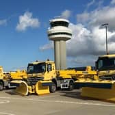 The airport has specially trained a large number of its staff so they are well-prepared to react to extreme weather conditions such as snow and ice. Picture: Gatwick