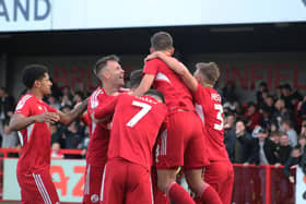 Crawley Town have discovered who they will face in the first round proper of the FA Cup following this evening’s draw. Picture by Cory Pickford