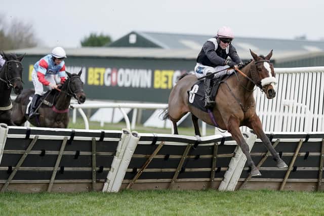 Racing at Plumpton - where bosses will be hoping the worst of the winter weather is over (Photo by Alan Crowhurst/Getty Images)