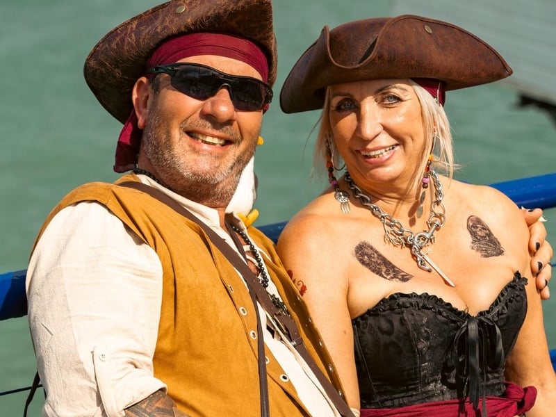 'Pirates' enjoying the event