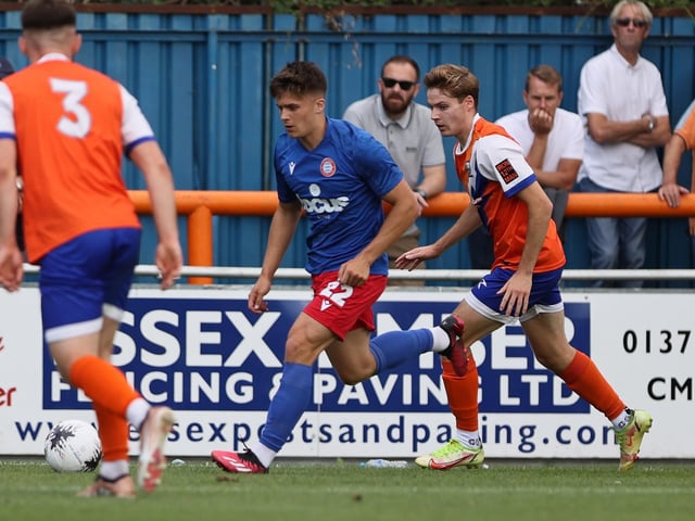 Action from Worthing's visit to Braintree in National League South