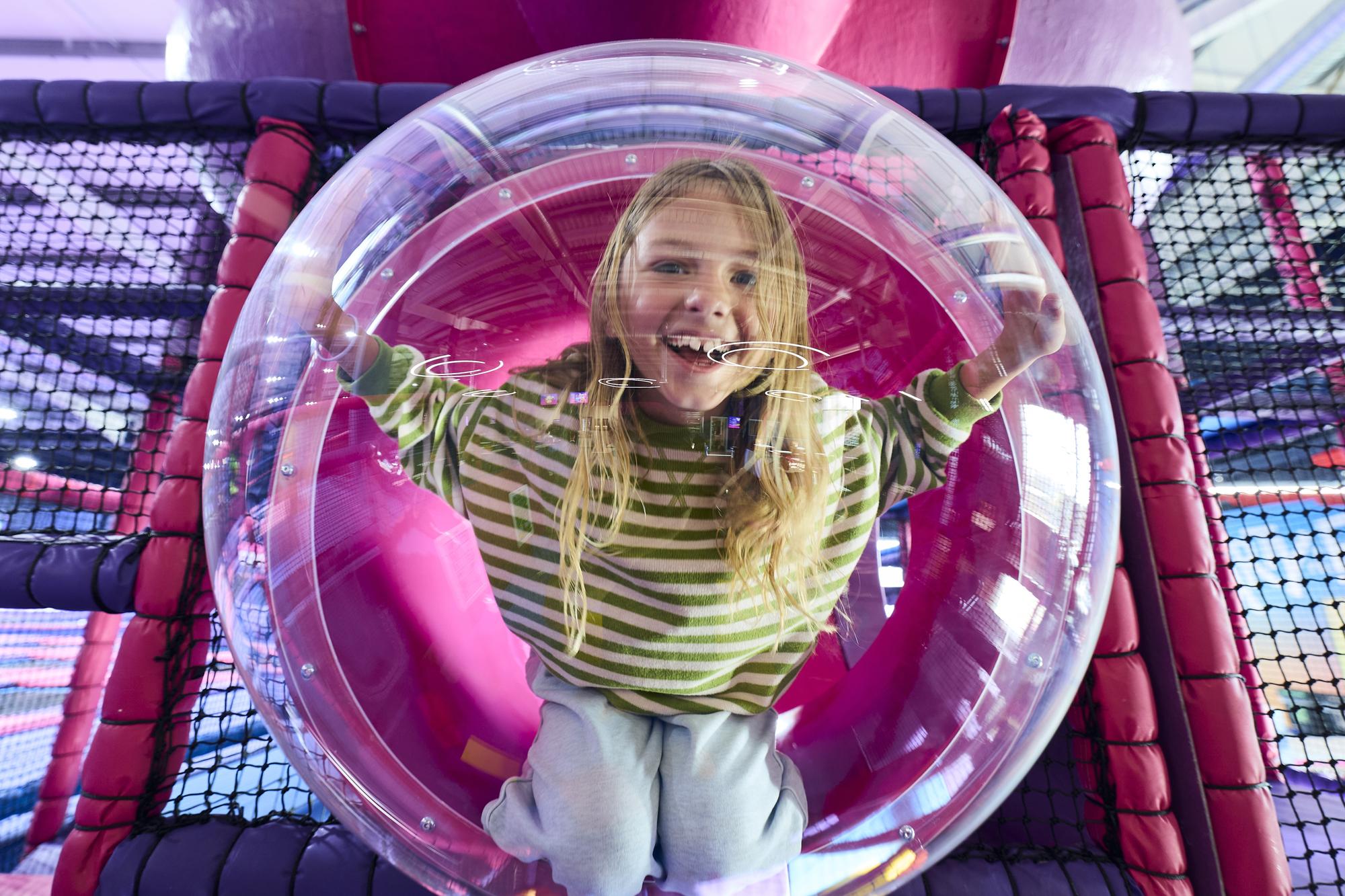 A new indoor activity park has officially opened in Crawley, bringing more than 40 trampolines, interactive games and a range of family attractions to the town.