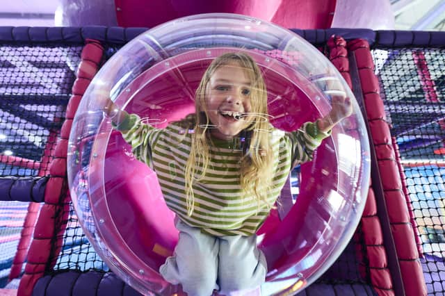 A new indoor activity park has officially opened in Crawley, bringing more than 40 trampolines, interactive games and a range of family attractions to the town.