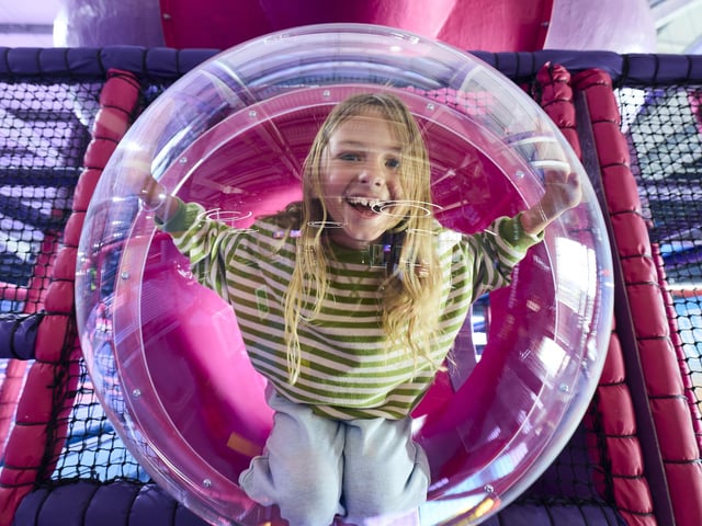A new indoor activity park has officially opened in Crawley, bringing more than 40 trampolines, interactive games and a range of family attractions to the town.