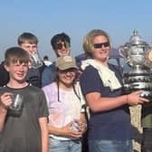 Bexhill Rowers show off the first trophies of the 2024 season