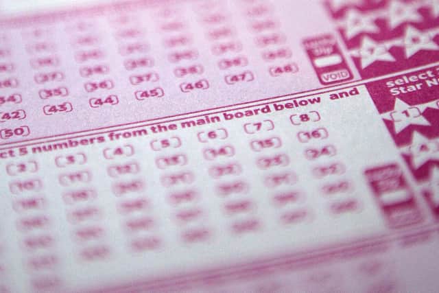 A mystery woman, known only as Mrs J from Sussex, has landed a fantastic £1 million prize in the EuroMillions UK Millionaire Maker draw. Picture by SHAUN CURRY/AFP via Getty Images