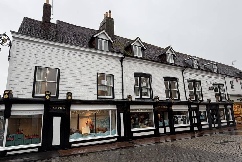 Harvey’s Brewery says eight en-suite rooms are set to open above its Brewery Shop in Cliffe High Street, Lewes. Photo: Jonathan Lampon, Iconic Media Group