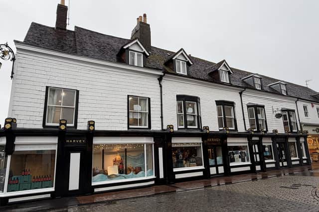 Harvey’s Brewery says eight en-suite rooms are set to open above its Brewery Shop in Cliffe High Street, Lewes. Photo: Jonathan Lampon, Iconic Media Group