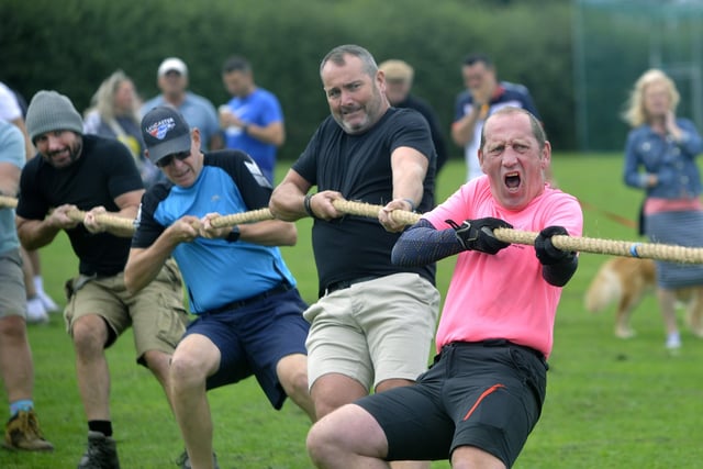 Tug of War Competition to raise money for Nellie (Photo by Jon Rigby)