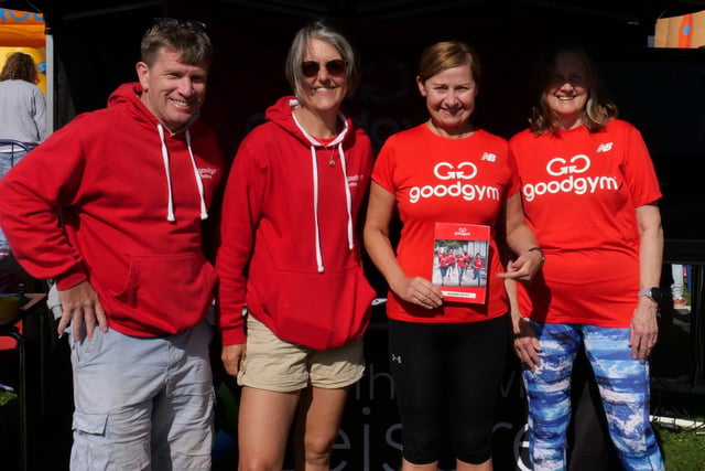 GoodGym Worthing, local residents who run, walk, or cycle to help out community projects and older people in the area