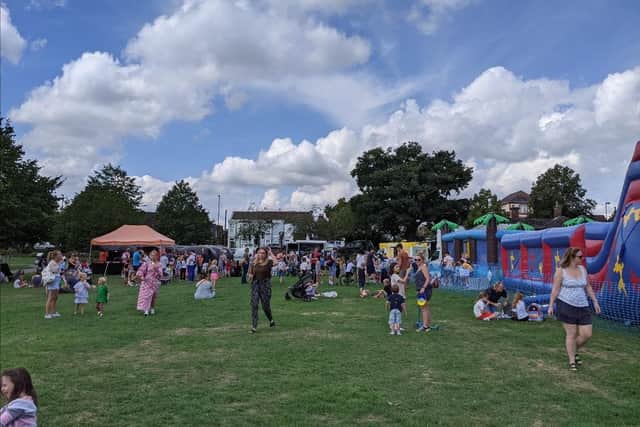 Burgess Hill Town Council said there will be an 'inflatable extravaganza' in St John’s Park on Wednesday, May 31