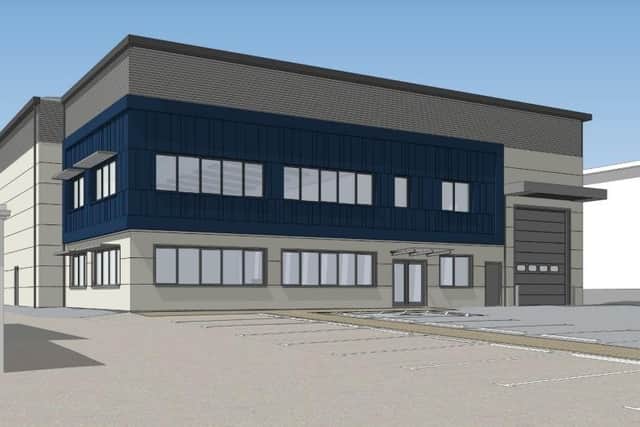Proposed new home for Strings & Things in Lancing Business Park