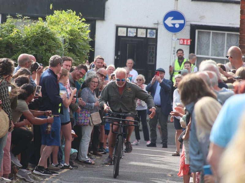Hastings Old Town Carnival Week 2024: Bike Race. Photo by Roberts Photographic.