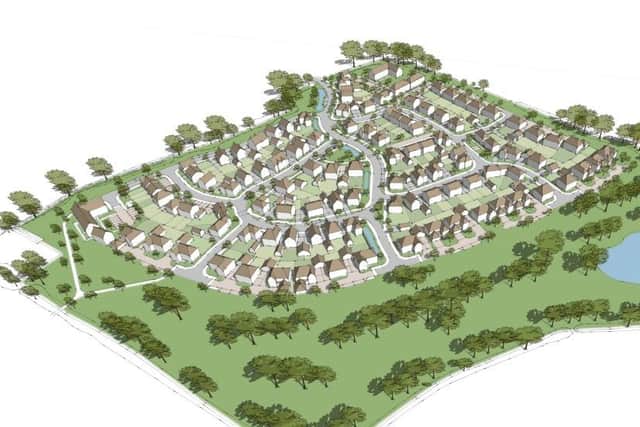 The land south of the A271 site. Pic: contributed