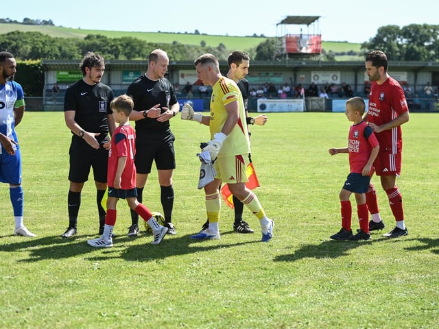 Action photos of Isthmian League Hassocks FC Vs Herne Bay FC : Hassocks FC v Herne Bay FC, Isthmian south east division