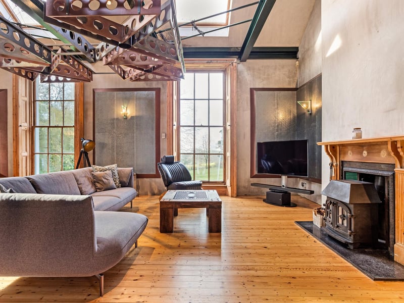 Inside the light and airy property