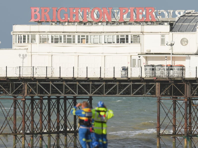 A large search and rescue mission has been launched to find a missing swimmer. Picture: Eddie Mitchell