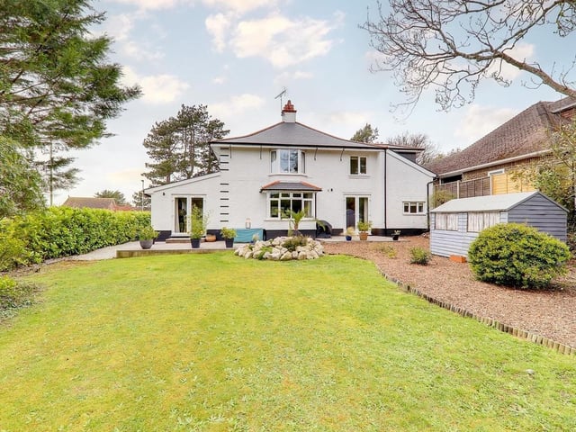 This impressive four-bed home in Salvington Hill, Worthing, is on the market for £850,000