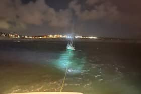 The Shoreham RNLI’s all-weather lifeboat was called out to two incidents on Thursday night. Photo: Shoreham RNLI Lifeboat Station