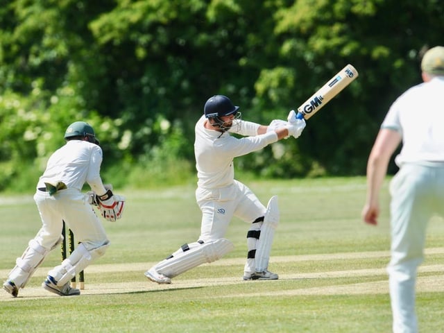 Action from Goring CC's win at Chippingdale in the Sussex Cricket League Division 4 West