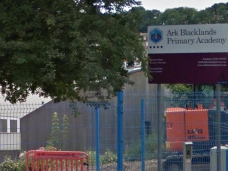 Ark Blacklands Primary Academy in Osborne Close, Freshwater Avenue, Hastings, TN34 2HU.