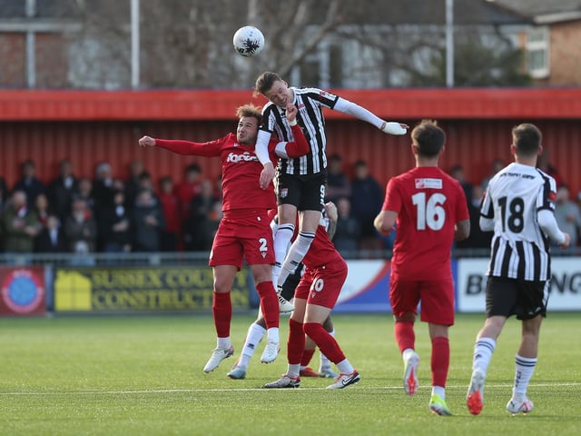 Worthing take on Bath City in front of the TNT Sports cameras at Woodside Road