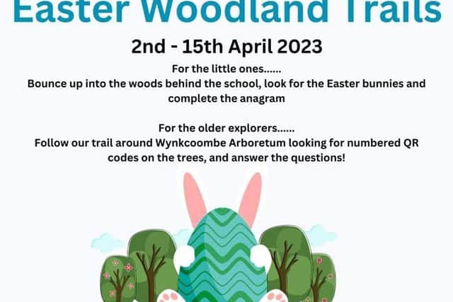 Fittleworth C of E school will be hosting a woodland trail for kids and big kids alike throughout the Easter holidays.