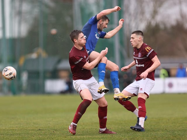 Action from Worthing's National League South defeat at Chelmsford