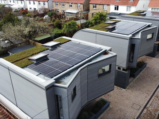 Green Mews in Hove won the Mid-Scale Residential Highly Commended award