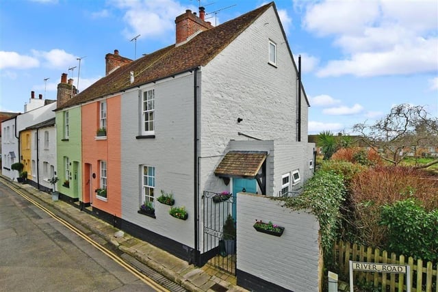 This two-bedroom cottage is on the market at £600,000 with Cubitt & West. This is a rare opportunity to own a charming riverside cottage within the desirable conservation area of historic Arundel.