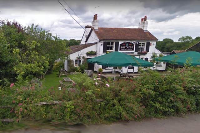The Bax Castle pub near Horsham is one of 61 pubs across the country put up for sale by pub chain Marston's