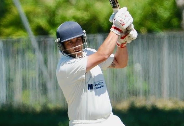 Action from Chippingdale v Broadwater CC in Division 4 West of the Sussex Cricket League