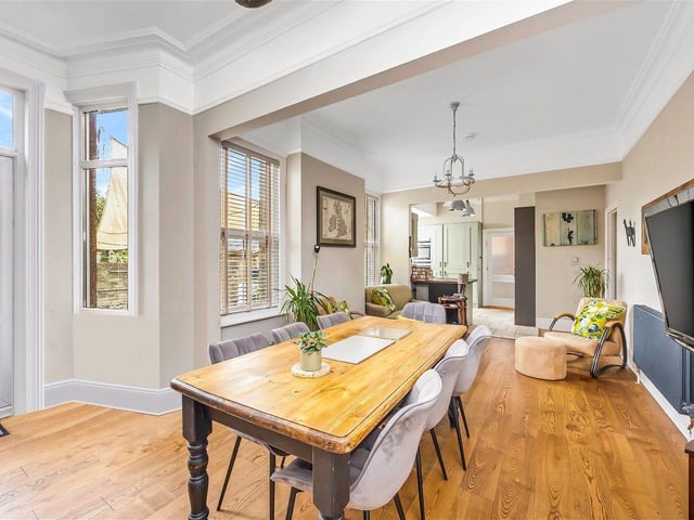 This impressive example of a grand three-story residence in Worthing has come on the market at Jacobs Steel with a guide price of £1million to £1.1million.