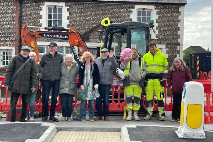 Campaign leads to new pedestrian crossing in Chichester