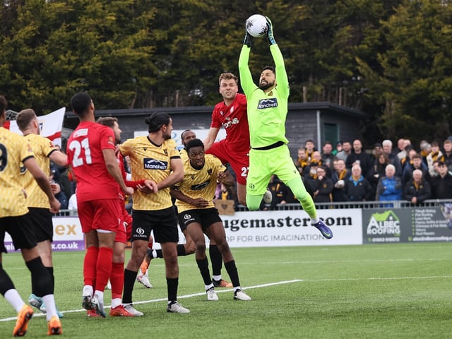 Worthing beat Maidstone in the National South play-off semi-final at a packed Woodside Road