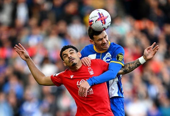 Slotted in at right back once more and Brighton missed his presence in midfield. Defended well and joined the attack when he could.