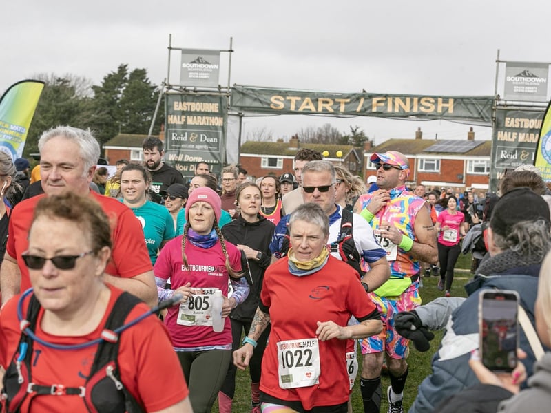 Steve Farley's pictures from the Eastbourne Half Marathon