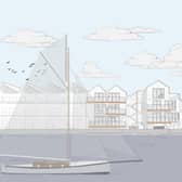 Visualisation by Remi C.T. Studio of the development at 57 River Road, Littlehampton