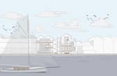 Visualisation by Remi C.T. Studio of the development at 57 River Road, Littlehampton