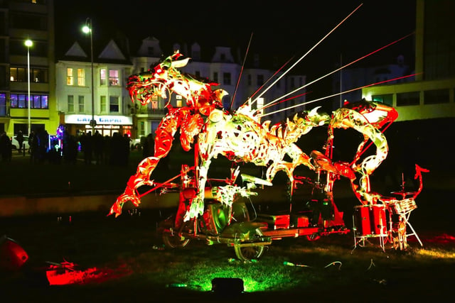 Bexhill After Dark event on January 27 2024. Photo by Andrew Clifton.