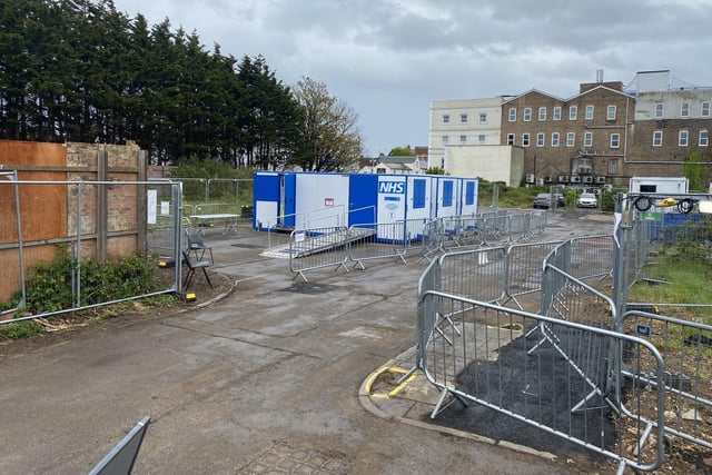 The Union Place site was used to house a Covid testing centre during the pandemic in 2021