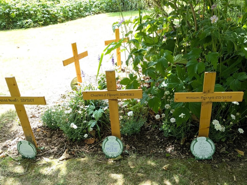 Three brothers from the Pannell family lost their lives in the battle