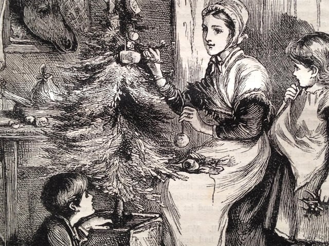Christmas in Victorian time. Picture: Chris Hare